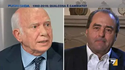 "Fammi vedere il tuo reddito", "Ti rode". Come Pomicino e Di Pietro litigarono nel 2016