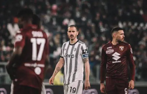 Juve, Bonucci rinuncia al ricorso: “Rimane il rapporto vincente costruito negli anni”