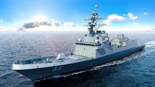 Elaborazione grafica di una delle fregate in costruzione nei cantieri di Marinette. Foto: Us Navy.