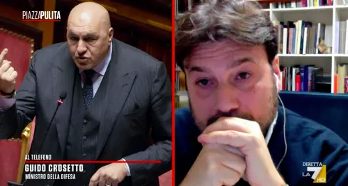 screen da Piazza Pulita / La7