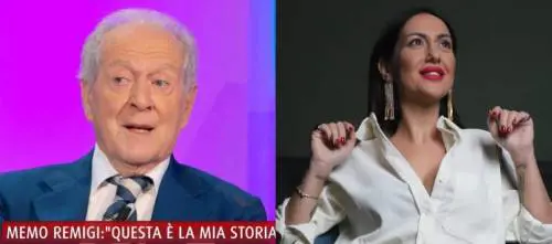 "Chiedo scusa al pubblico e alla Rai". Memo Remigi torna in tv e Jessica Morlacchi tuona sui social 