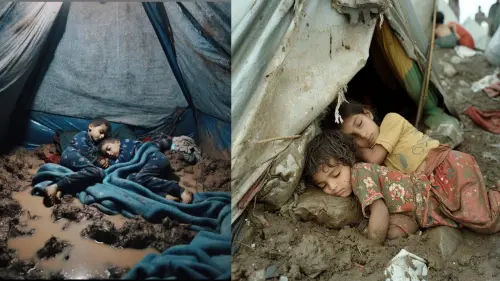 La propaganda palestinese: ecco le foto finte dei bimbi usate contro Israele