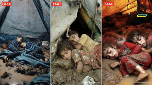 La verità sulle foto dei bambini palestinesi morti a Gaza