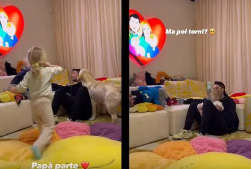 Fedez da solo a Miami. La domanda della figlia che preoccupa i fan: "Poi torni?"