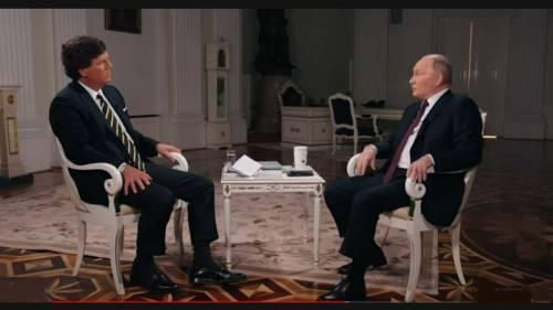 “Non attaccheremo la Nato”. Cosa ha detto Putin a Tucker Carlson