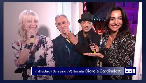 "Jalisse all'Ariston", ma al Tg1 ci sono i cartonati: cosa è successo con Fiorello