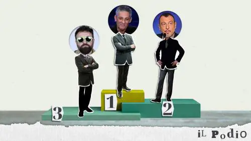 D’Amico, Amadeus e Fiorello: ecco il podio dei peggiori