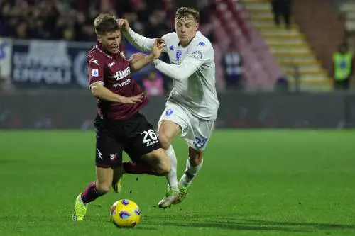 Salernitana-Empoli: i toscani espugnano l’Arechi. Crisi Salernitana