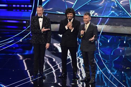 Sanremo 2024: ecco il look della finalissima del Festival di Nek e Renga