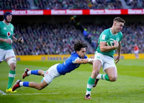 Sei Nazioni, a Dublino dominio assoluto dell’Irlanda. L’Italia perde 36-0