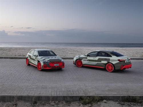 Audi S3 restyling, guarda tutte le foto del prototipo