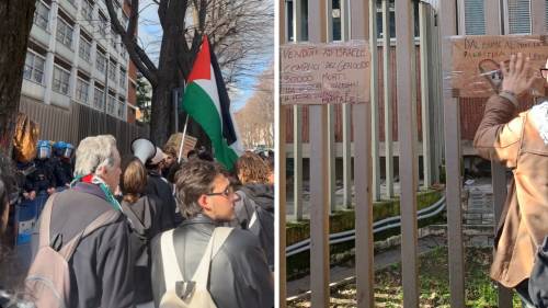 Rai nel mirino dei manifestanti pro-Palestina: scontri a Napoli sotto la sede