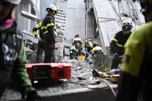 Crollo di Firenze, trovata la quinta e ultima vittima