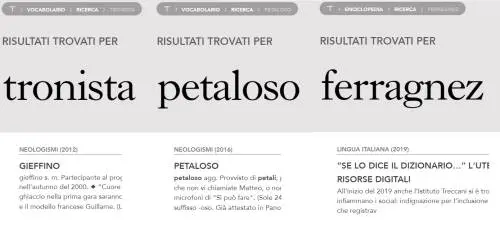 Petaloso, tronista, guerrasantista e (forse) Ferragnez: Treccani cancella i neologismi effimeri