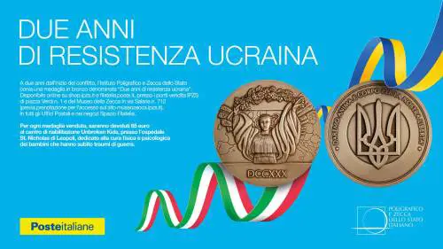 Una "medaglia" per sostenere il popolo ucraino