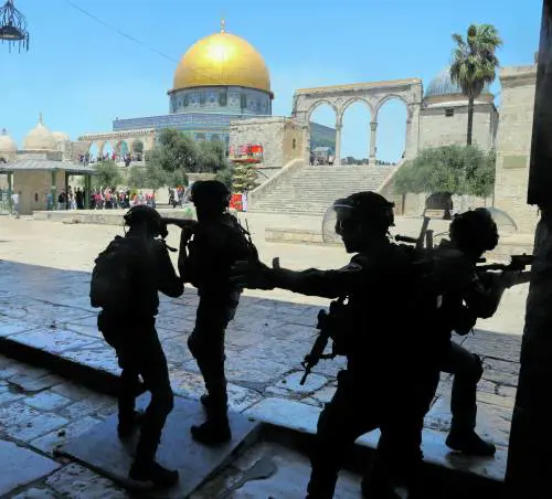 Spianata delle moschee, allarme jihad