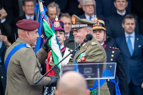 Esercito, alla Cecchignola il passaggio di consegne dello Stato maggiore tra Serino e Masiello