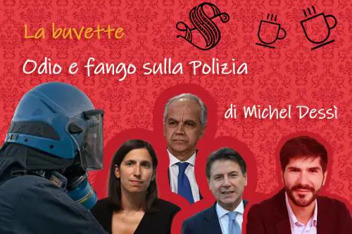 Odio e fango sulla Polizia