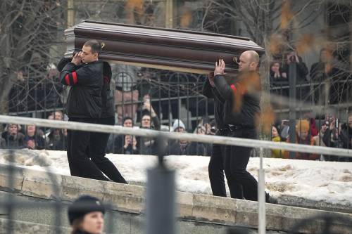 Il funerale di Alexei Navalny a Mosca