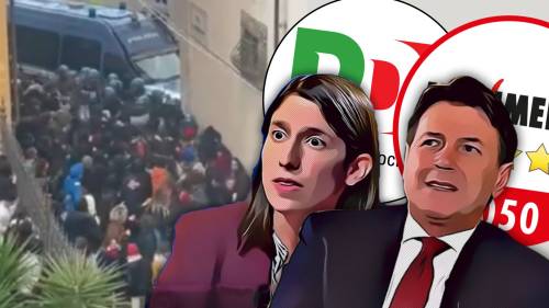 Gli studenti manganellati schifano Pd e M5S