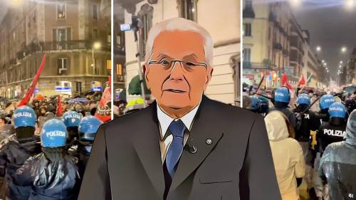 Bastonate alla polizia per silenziare un libro. Mattarella che ha da dire?