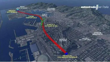 "Sarà il più grande d'Europa", al via a Genova i lavori del primo tunnel sottomarino italiano