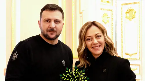 Meloni sente Zelensky e rassicura Kiev sull'invio del decimo pacchetto di armi
