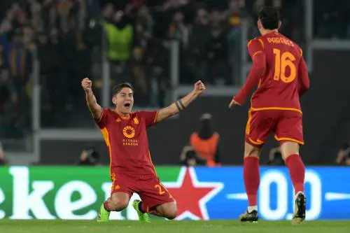 Una Roma perfetta schianta 4-0 all’Olimpico il Brighton di De Zerbi