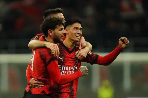 Europa League, il Milan cala il poker contro lo Slavia (in dieci) e si avvicina ai quarti