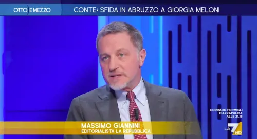 screen da Otto e Mezzo / La7 