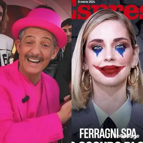 "Siete dei geni, ora parte del pubblico è con lei". Fiorello commenta la copertina su Chiara Ferragni