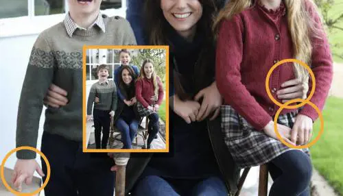 La foto di Kate Middleton è stata manipolata: il polsino, l'anello e le dita. Cosa non torna