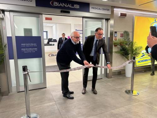 Linate, apre in aeroporto il nuovo centro medico Bianalisi