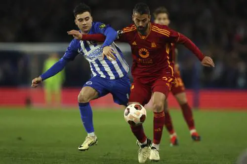 Al Brighton non basta Welbeck, ai quarti ci va la Roma