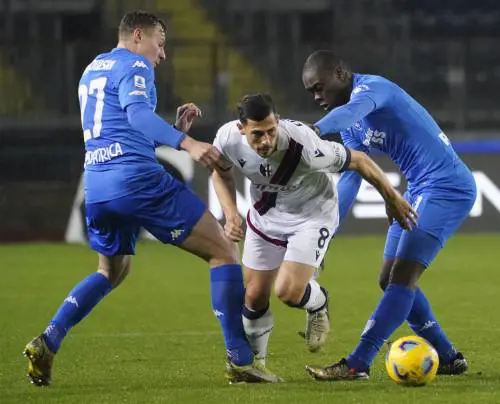 Empoli-Bologna, per i rossoblu continua il sogno Champions