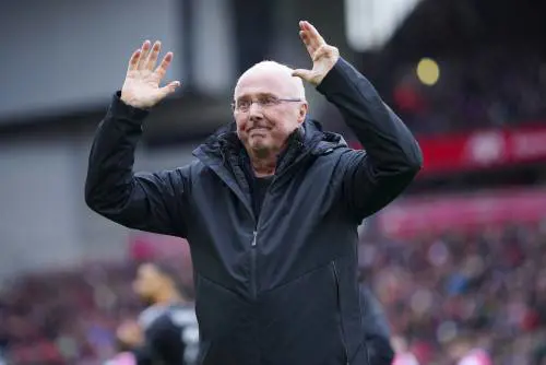 Eriksson allena il Liverpool per un giorno e realizza il suo sogno: "Non ci credo"