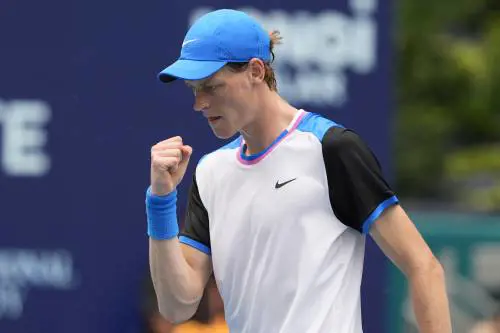 Miami Open, Sinner vola ai quarti: vittoria in due set contro O'Connell 