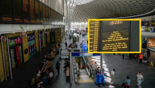 "Basta sottomissione". In stazione a Londra compare il messaggio islamico