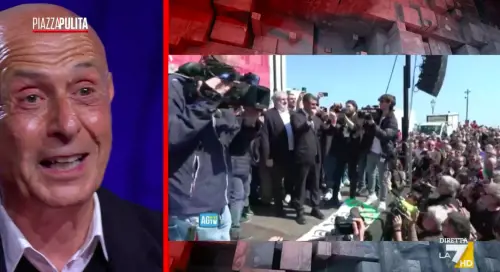 screen da Piazza Pulita / La7 