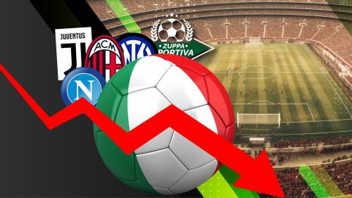 Tutti i mali del calcio italiano