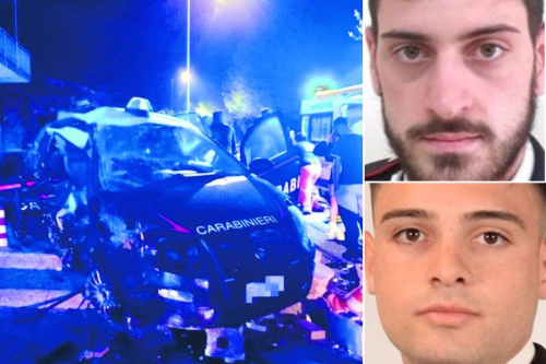 Campagna, carabinieri uccisi nell'incidente stradale: donna alla guida del suv positiva a droga e alcol