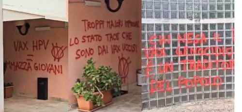 No vax vandalizzano il dipartimento prevenzione: "Lo Stato tace”