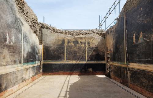 Pompei, scoperto un salone con raffigurazioni sulla guerra di Troia