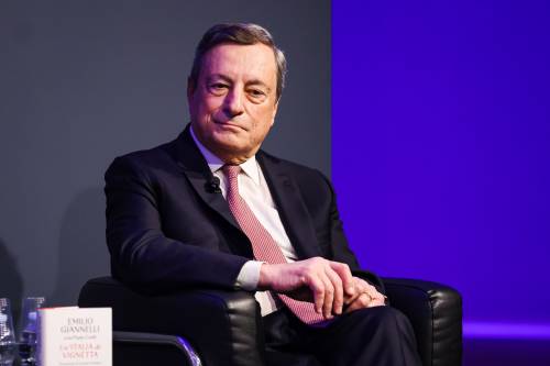 Draghi scende 