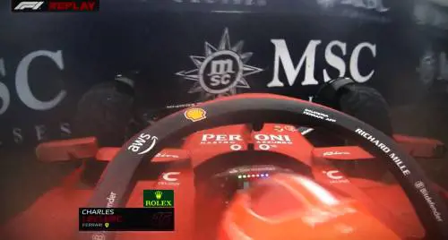 Pista bagnata e insidiosa a Shanghai, Leclerc a muro nelle qualifiche della sprint