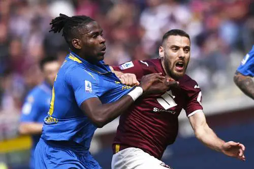 Torino e Frosinone fanno un punto a testa: si allontana l'Europa per i granata