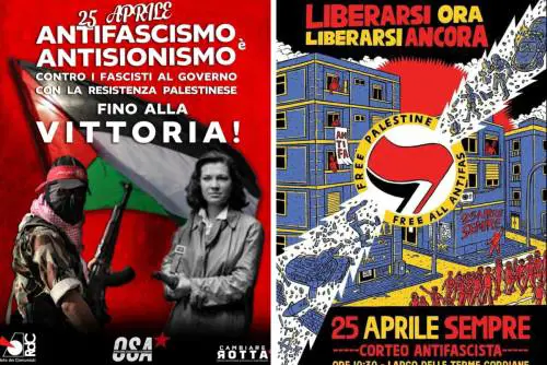 I partigiani palestinesi e il governo Meloni da "liberare": le mani della sinistra sul 25 aprile
