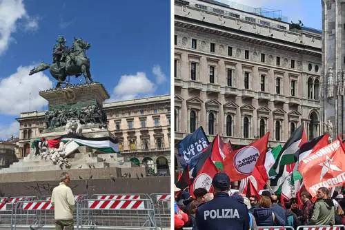"Piazza Duomo sarà palestinese". Il proclama per il 25 aprile di Milano