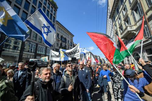 Insulti e aggressioni: odio anti-sionista nel 25 aprile di Milano