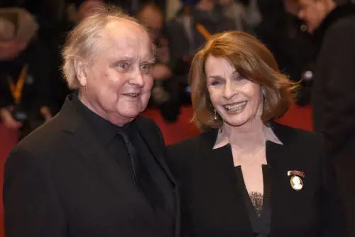 Il regista scomparso Michael Verhoeven con la moglie, l'attrice Senta Berger